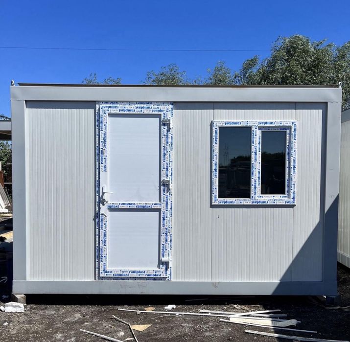 Vand containere modulare container modular tip birou cu vitrina