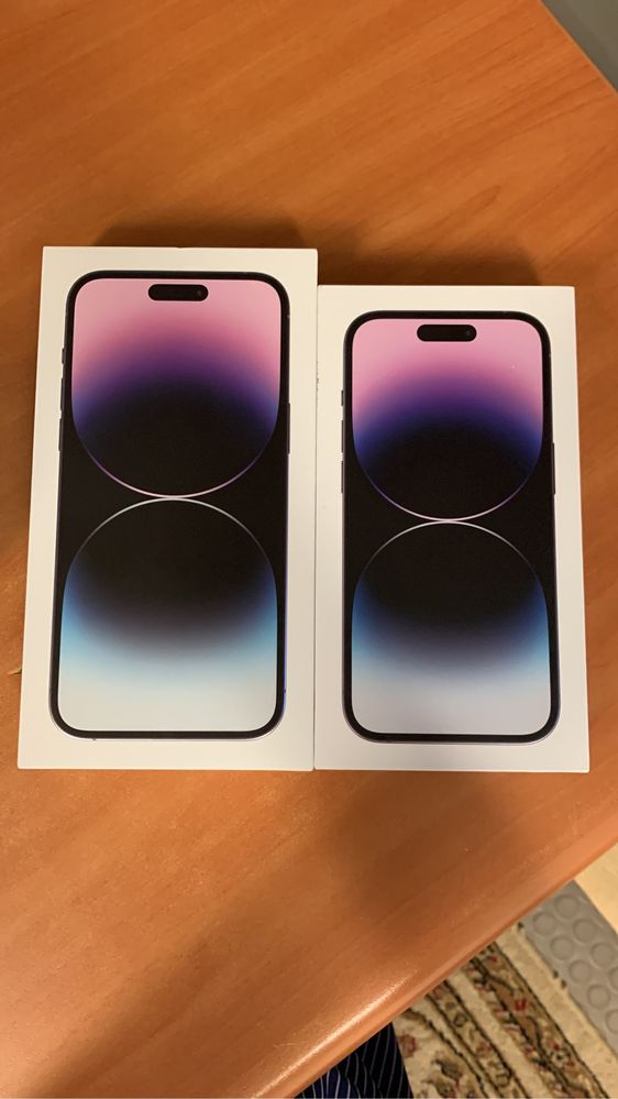 Запечатанный Новый Iphone 14 Pro max 256Gb deep purpled