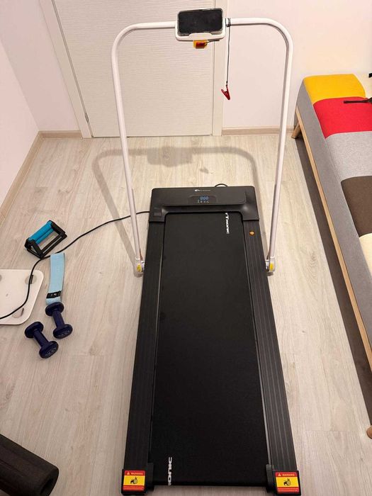 Banda alergare FitTronic D1000 - slim/robusta/compacta - garantie