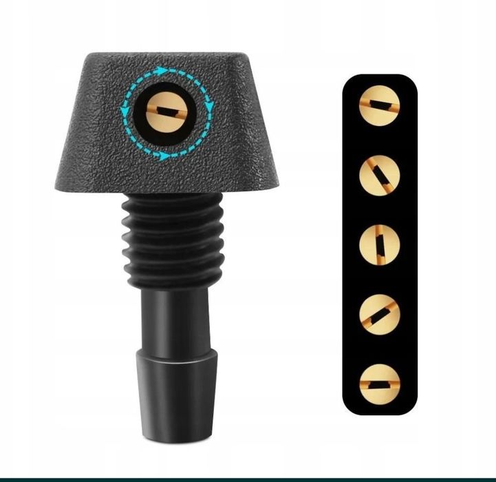 Универсални пръскалки / дюзи за чистачки тип мъгла.