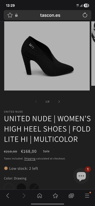 United Nude botine dama 39
