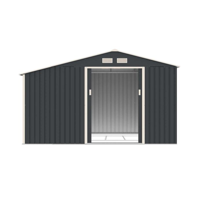Casuta / magazie premium metalica pentru gradina, Klugmeister Luke B