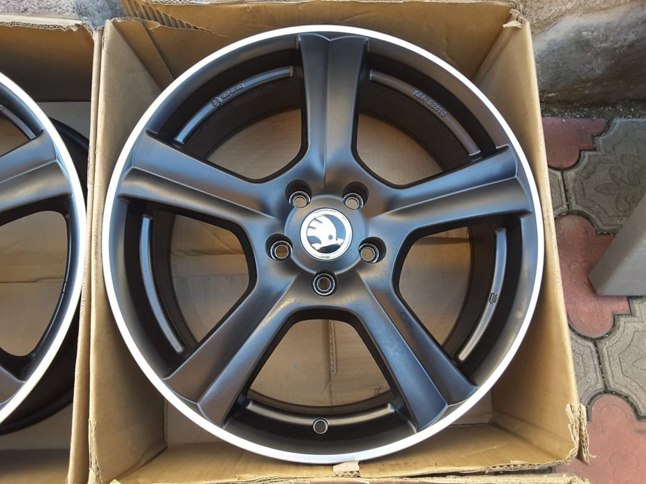 jante aliaj 18; 5x112; Skoda Kodiaq, Karoq, Superb, Octavia 3,4, Scout