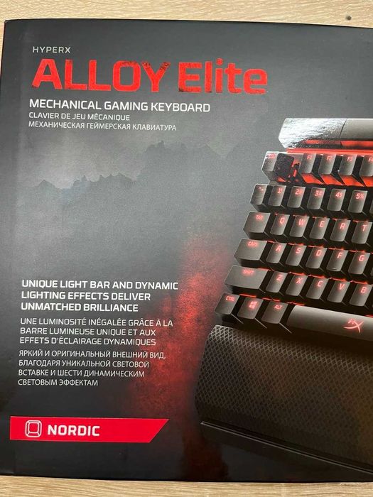 Геймрска клавиатура HyperX Alloy Elite (Cherry MX red)
