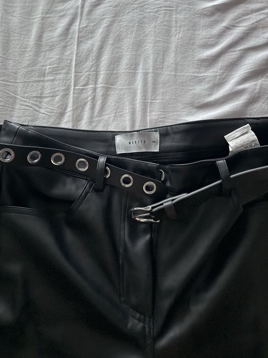 Кожен панталон/дънки р-р 36