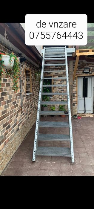 Scara metalica cu termostat reglabila
