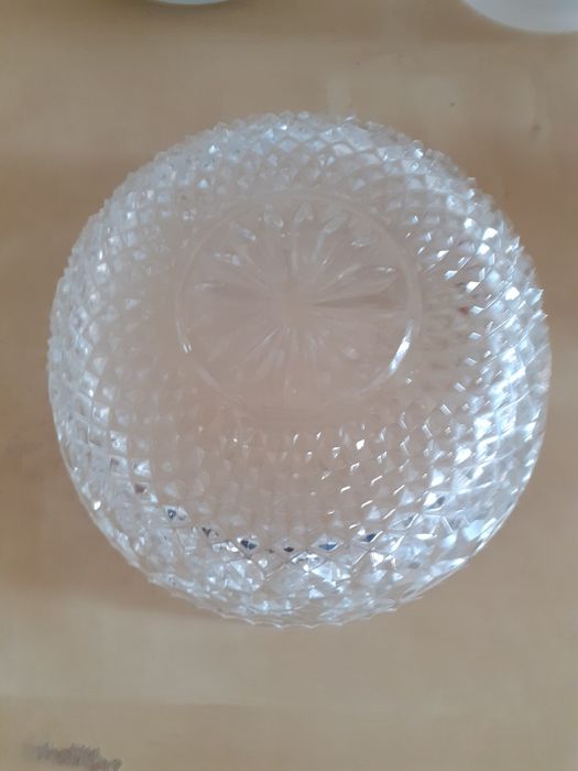 Bol/ castron/ cristal de Bohemia