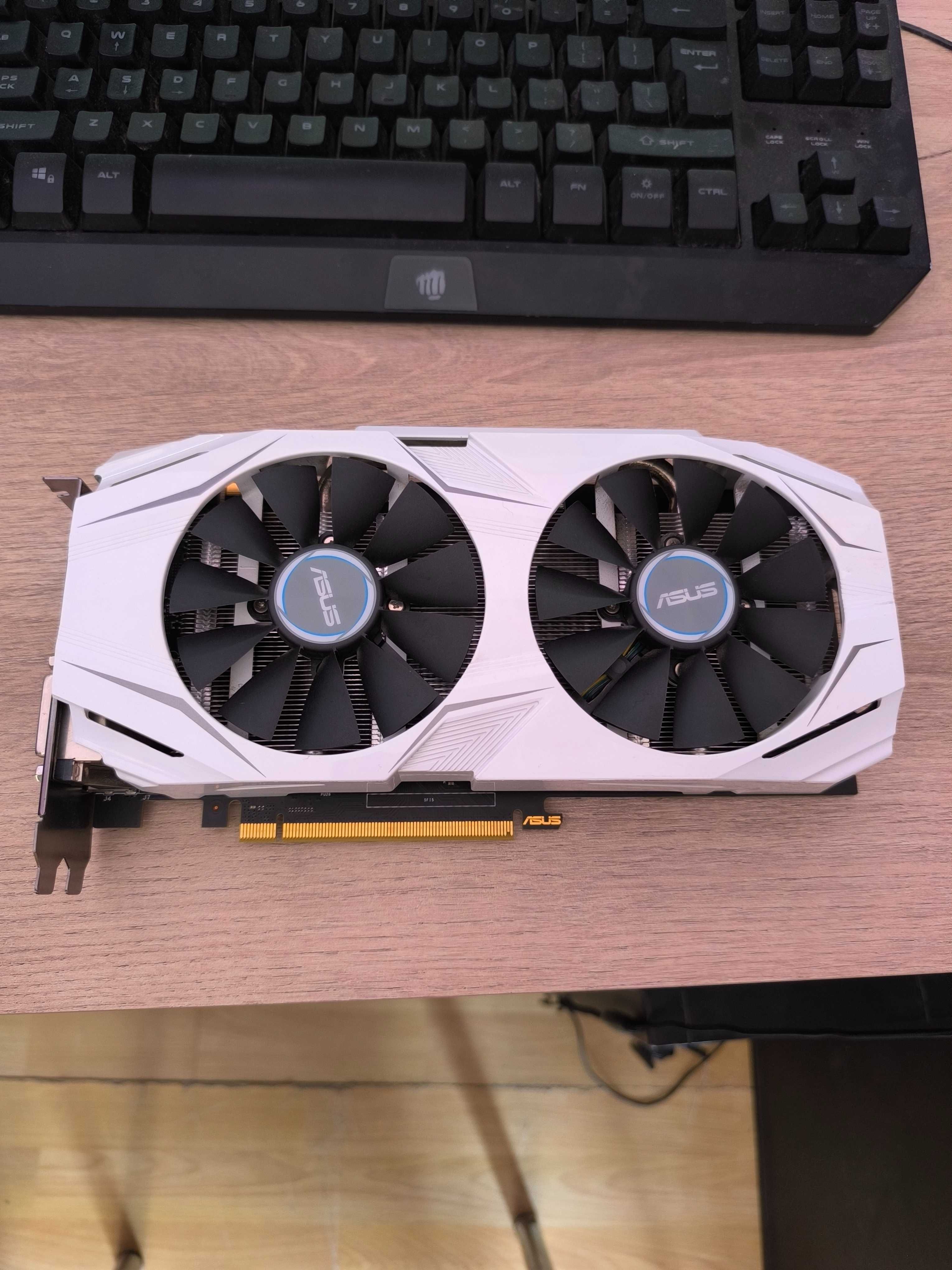 Видеокарта NVidia GTX1070 DUAL OC ASUS
