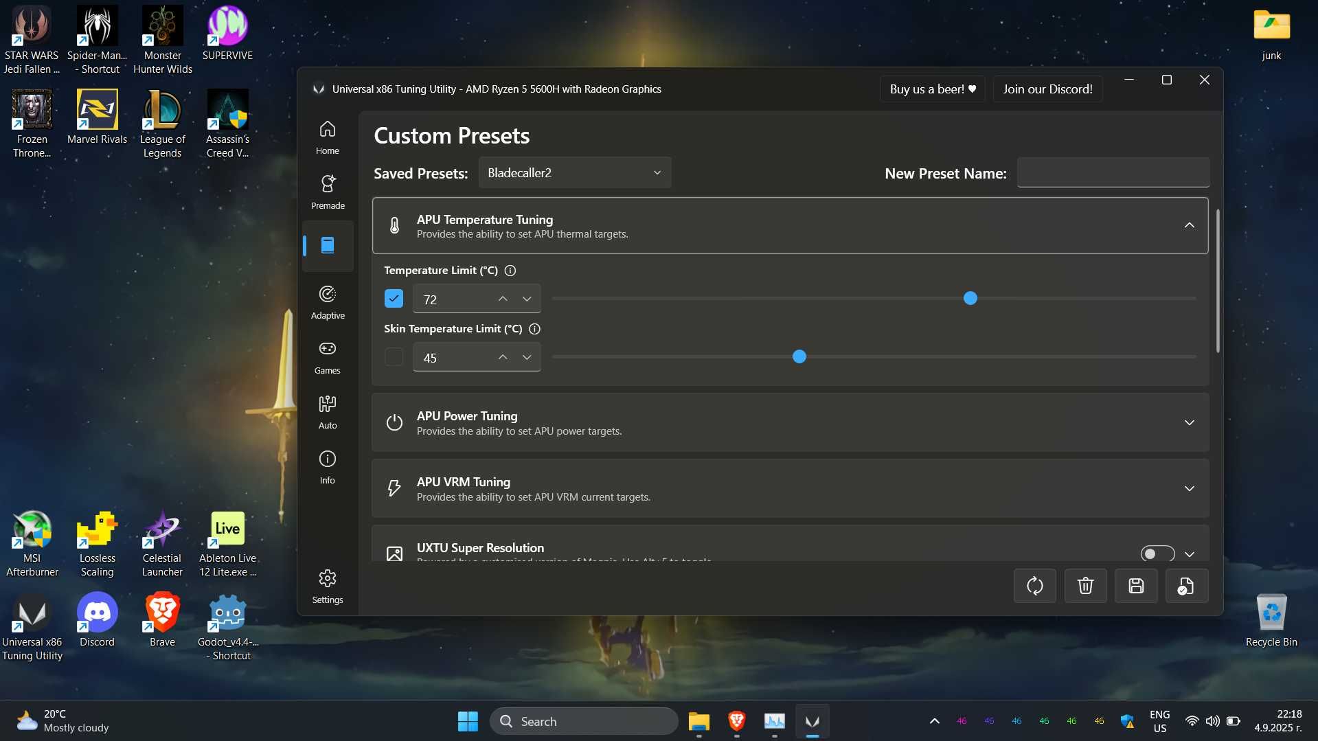 Lenovo Legion 5: 1.5TB, 5600h, 16GB RAM, 3070