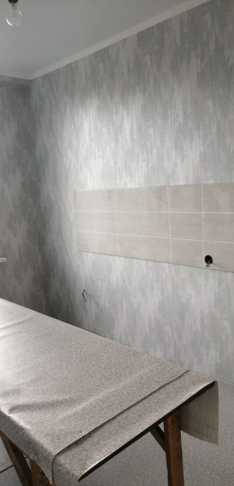 Обои. Клею обои без стыков.