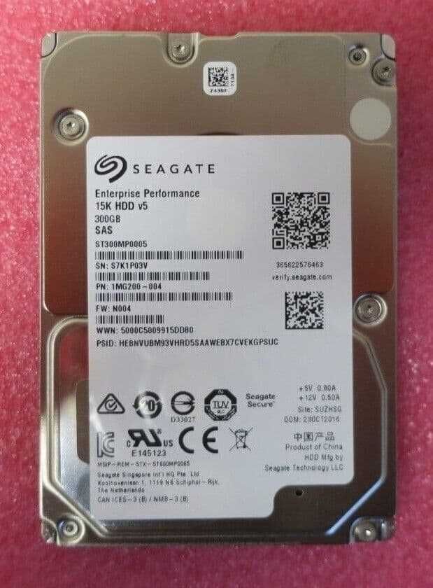 Серверные диски Seagate, DELL 15K 300 и 600Gb