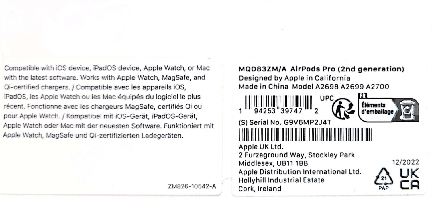 Căști AirPods Pro 2nd Generation