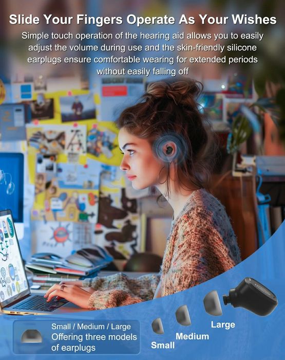 Слуховой аппарат комплект 2шт