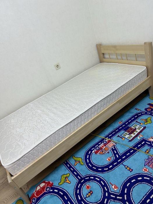 СРОЧНО продается новая деревянная кровать (Береза)