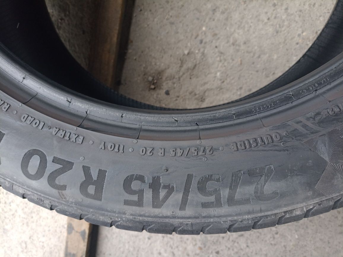 4 anvelope de vara Continental 275/45 R20 dot 0121