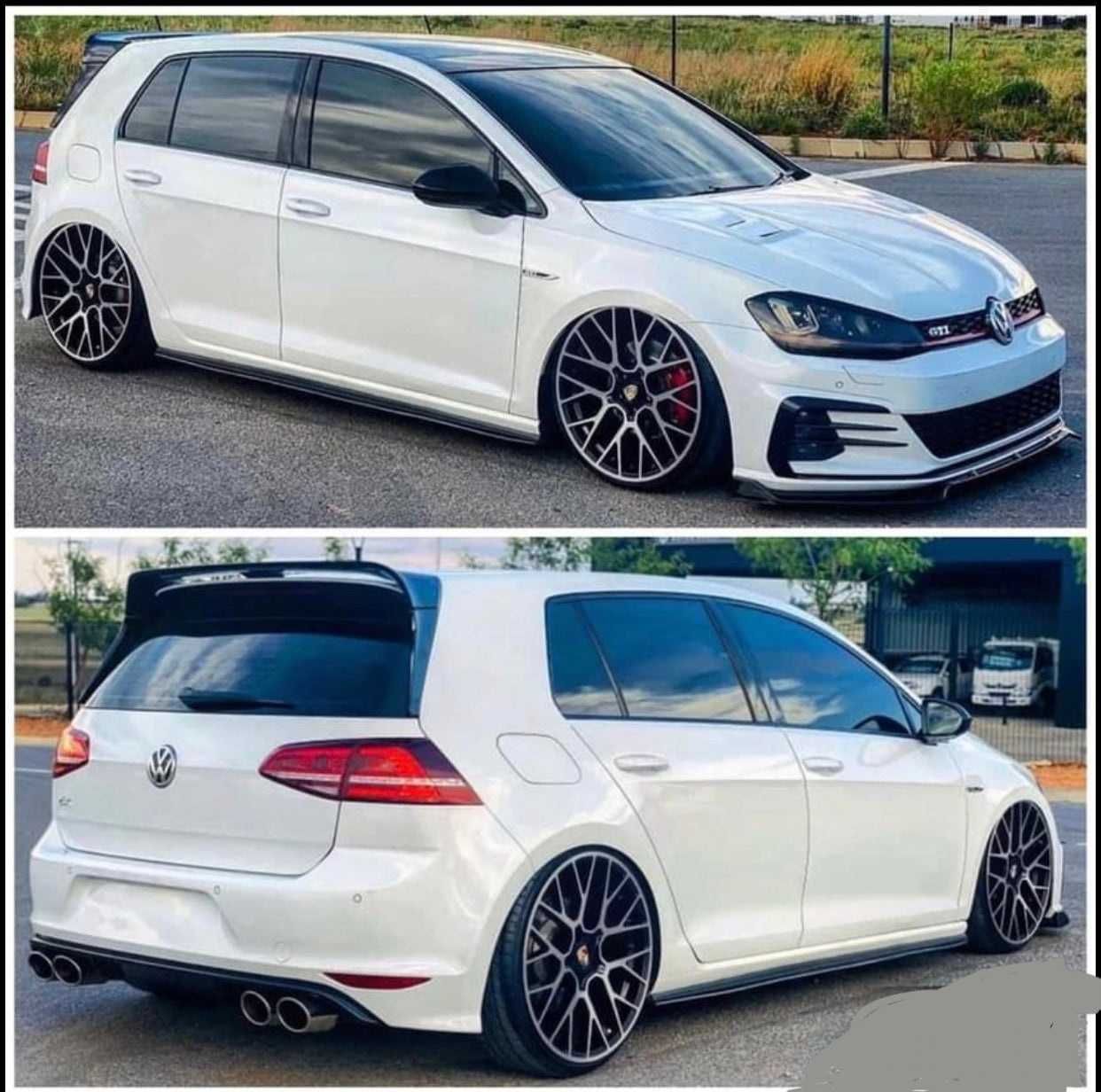 GTI Bodykit upgrade за golf 7 към golf 7.5 Пълен пакет GTI за голф 7