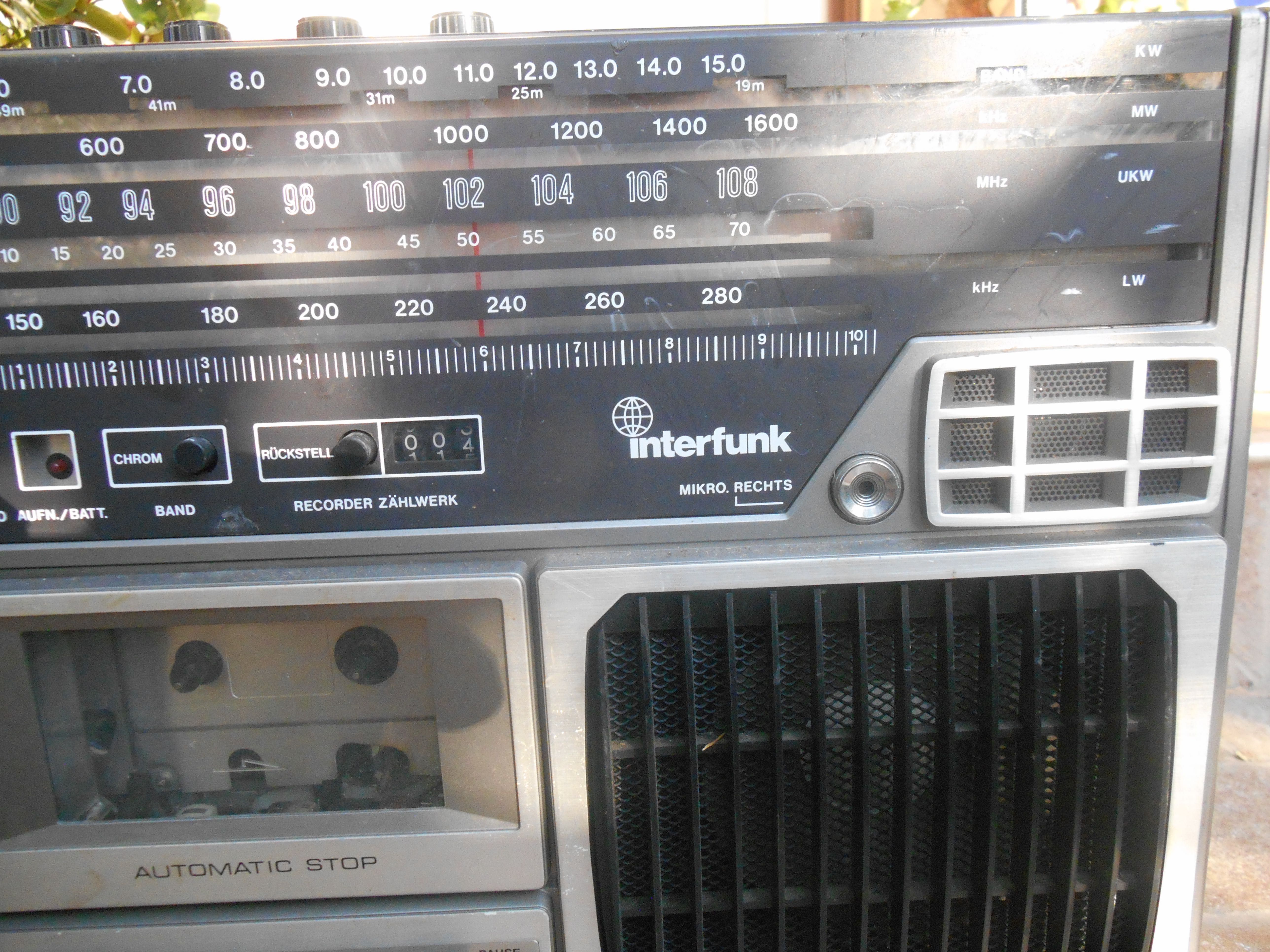 Radio casetofon Stereo ITT Schaub Lorenz RC 5500 an 1979 Germania