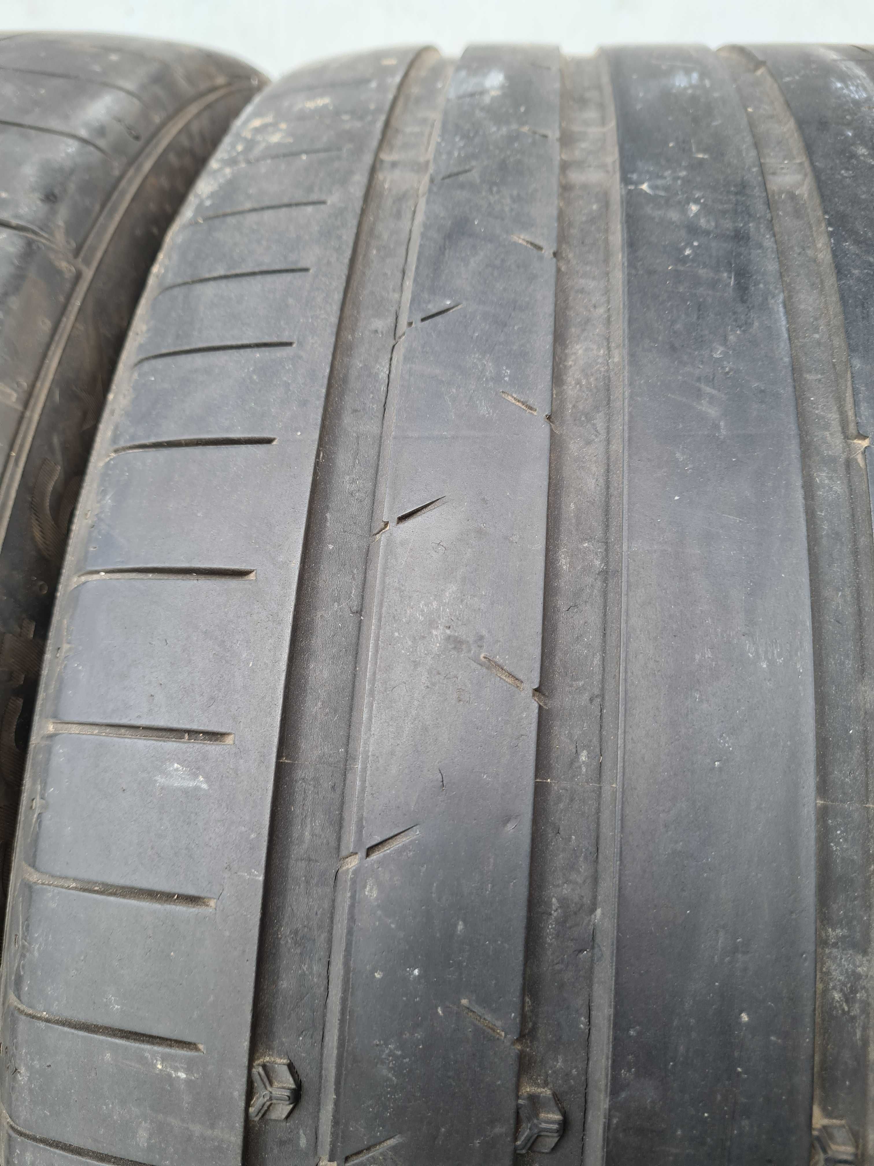 2 бр. летни гуми 265/40/21 Continental DOT 3419 4 mm