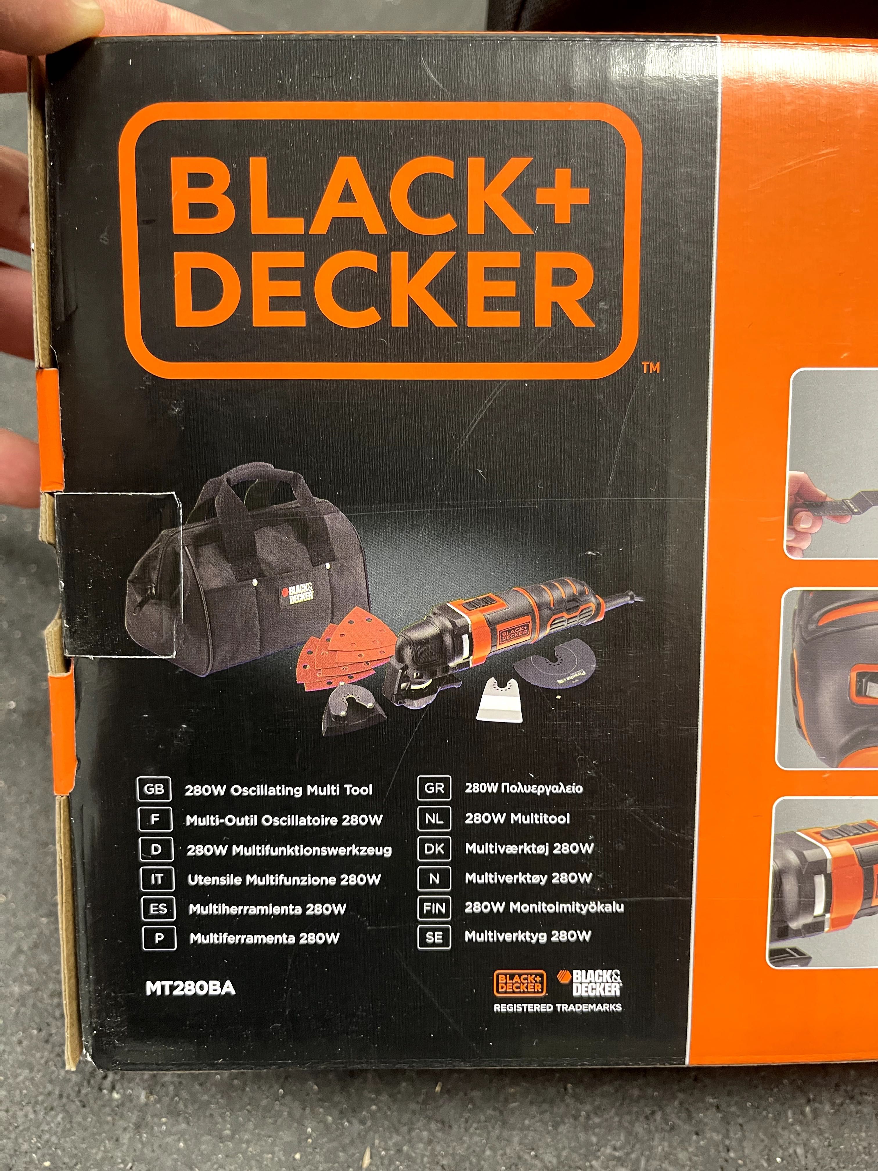 Осцилиращ инструмент Black & Decker MT280BA с гаранция 2 години
