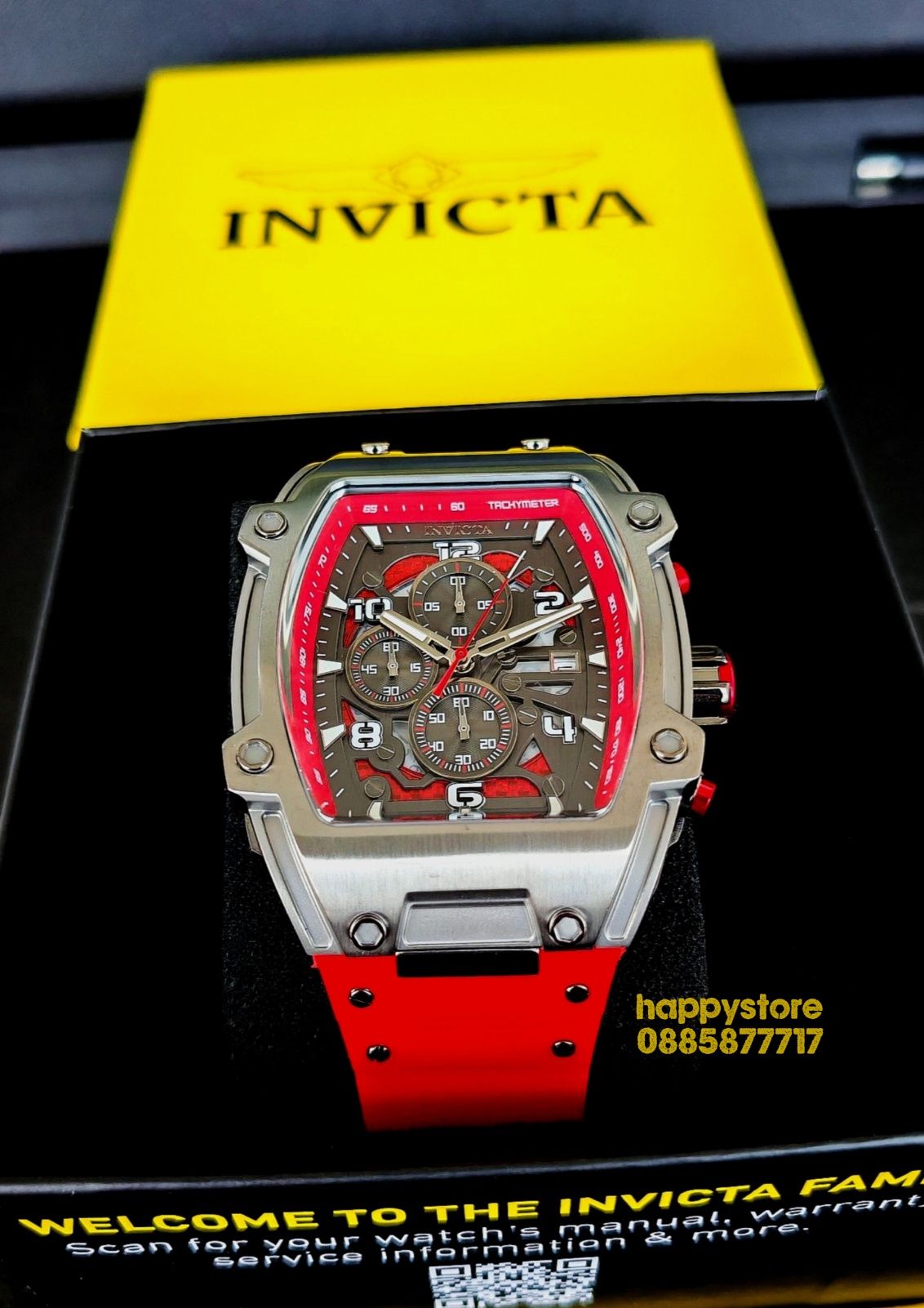 INVICTA S1 Rally Diablo Red , Инвикта нов ръчен часовник