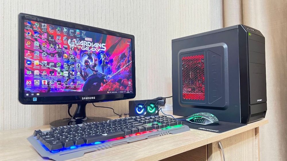 Игровой компьютер Core i3/8GB/HDD/GT 730 + 19 дюйм монитор/ЦЕНА ЗА ВСЁ