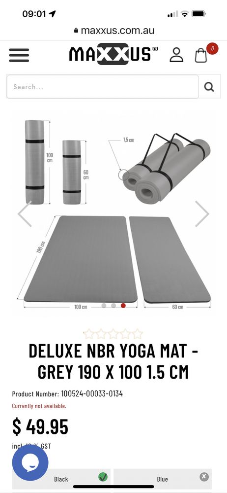 Saltea yoga Pilates de lux Premium spuma de cauciuc natural cu memorie