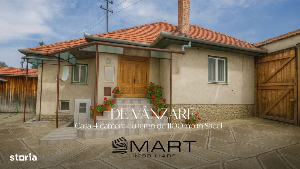 Casa Sacel 120 mp utili, teren 1100 mp si parau