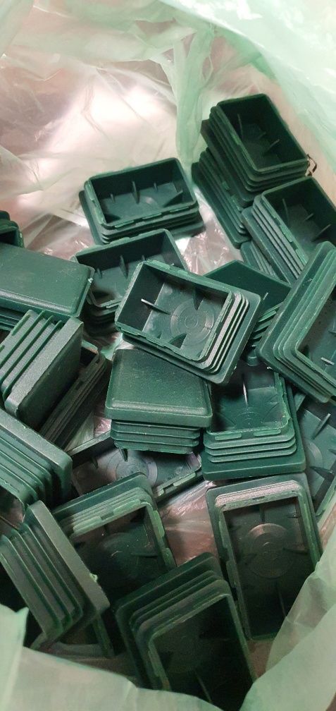 Capac plastic verde 60x40 mm