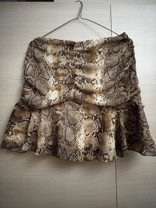 Vand compleu animal print fusta si bluza