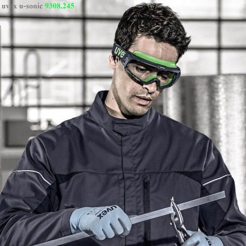 Защитные очки uvex u-sonic с защитой запотевания изнутри
