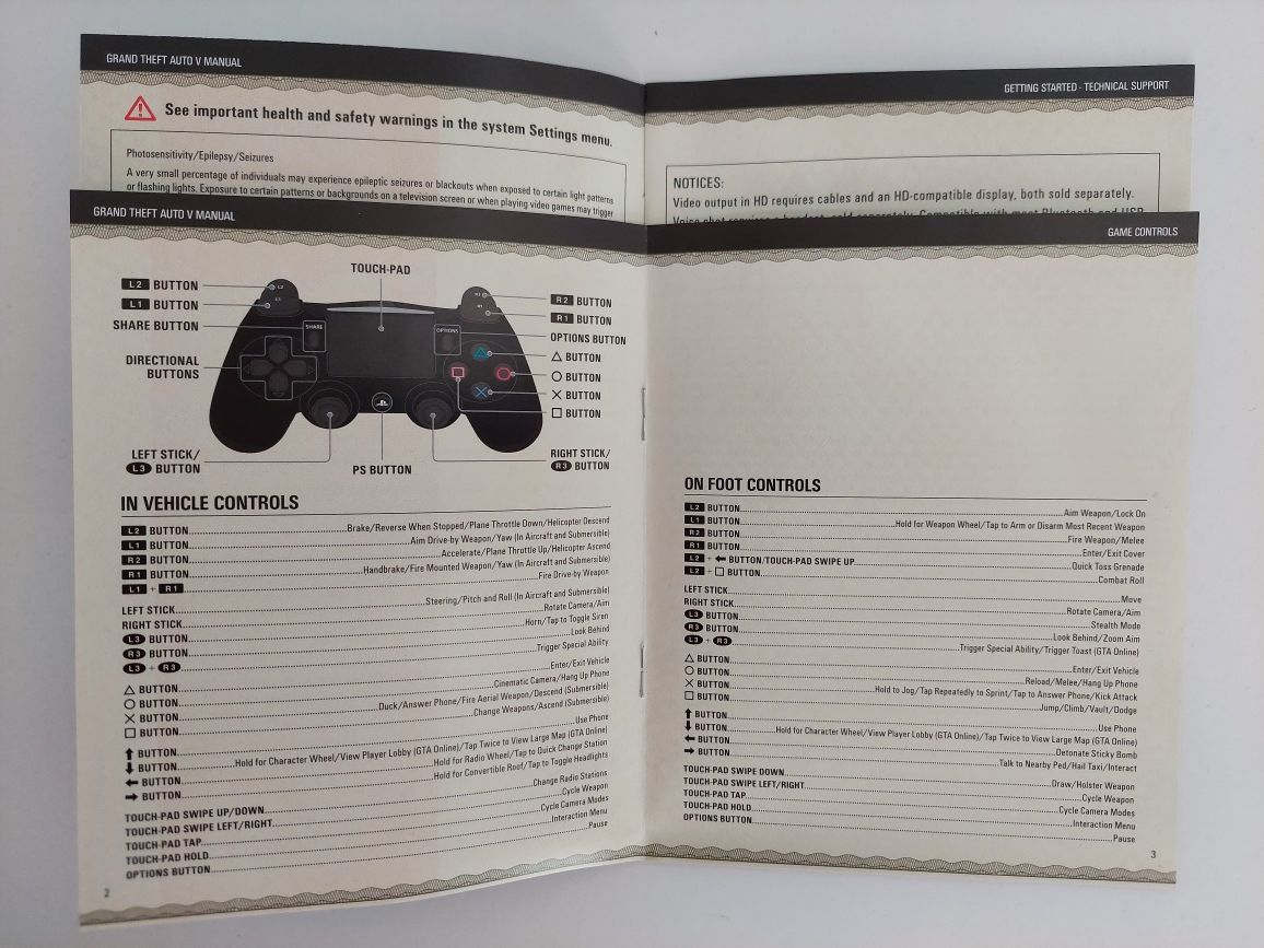 GTA 5 hartă + manual, fără joc