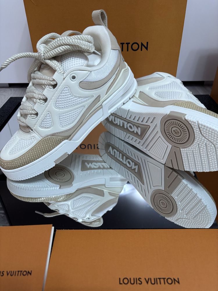 Adidasi Louis Vuitton Piele Naturala Full Box Premium