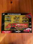 Masinute de jucarie Cars NOI set 7 masini (6 mici + Camion)