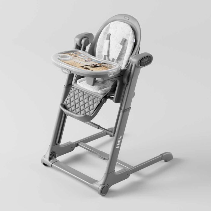 Detskiy elektronniy kacheli stulchik shezlong 3v1