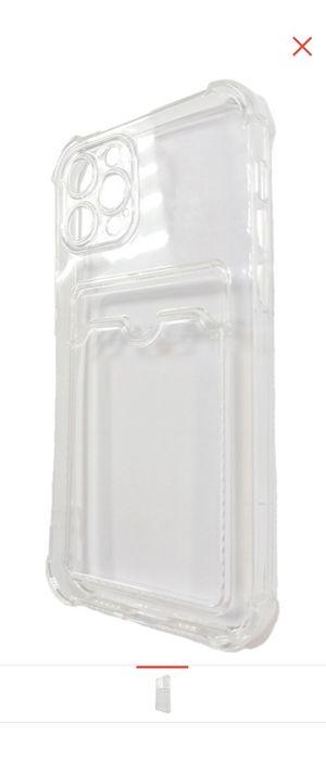 Чехол противоударный Smart Case для Apple iPhone 12 Pro прозрачный