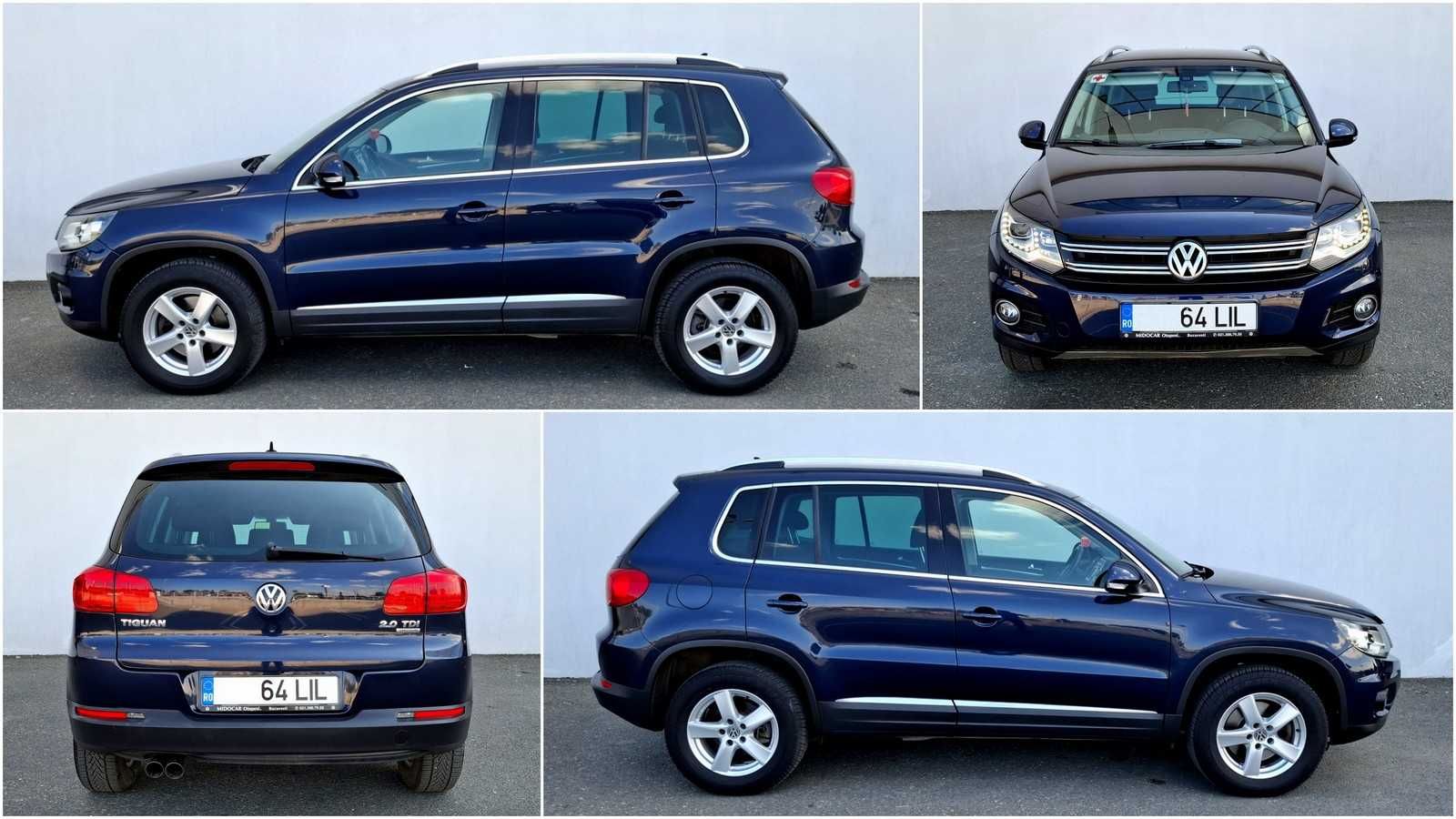 Tiguan 2.0 TDi/140cp 4x4 / 95000 km. Istoric service reprezentanță VW.