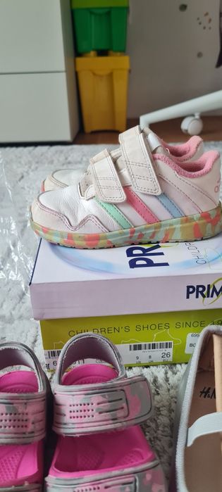 Обувки от 21 до 26 н. Adidas маратонки/ кецове апрески боти