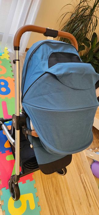 Cybex Balios S LUX+Кош-БЕЗУПРЕЧНА+зимно чувалче+дъждобран+комарник