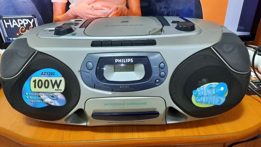 RadioCasetofon cu CD,  Phillips