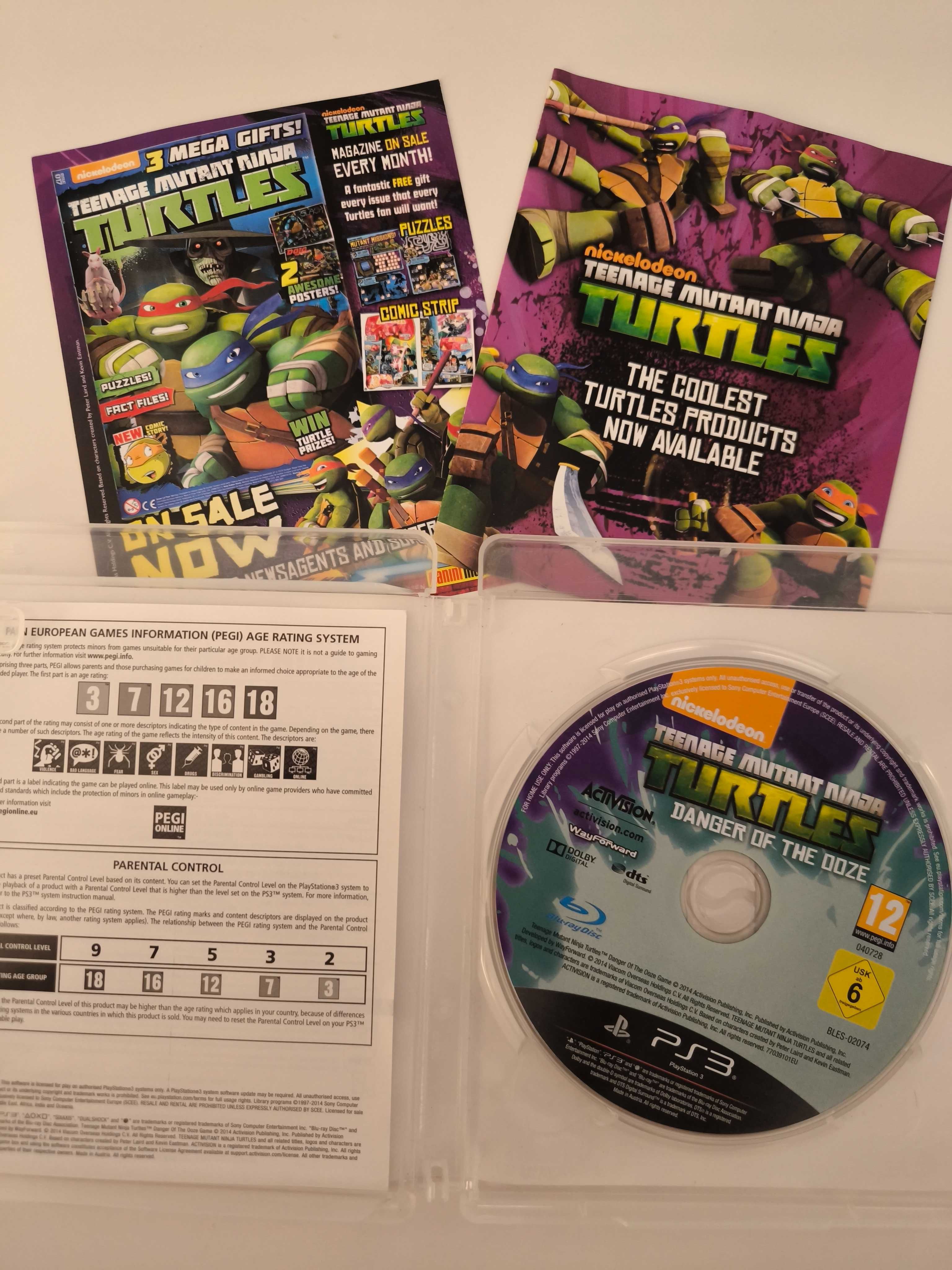 Teenage Mutant Ninja Turtles Danger of the Ooze 55лв Playstation 3