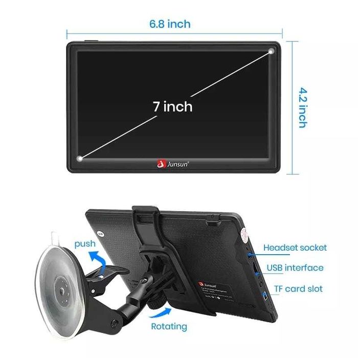 Navigatie premium auto camioane JUNSUN D100