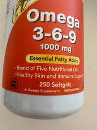 Omega 3-6-9 NOW 250 таблетки