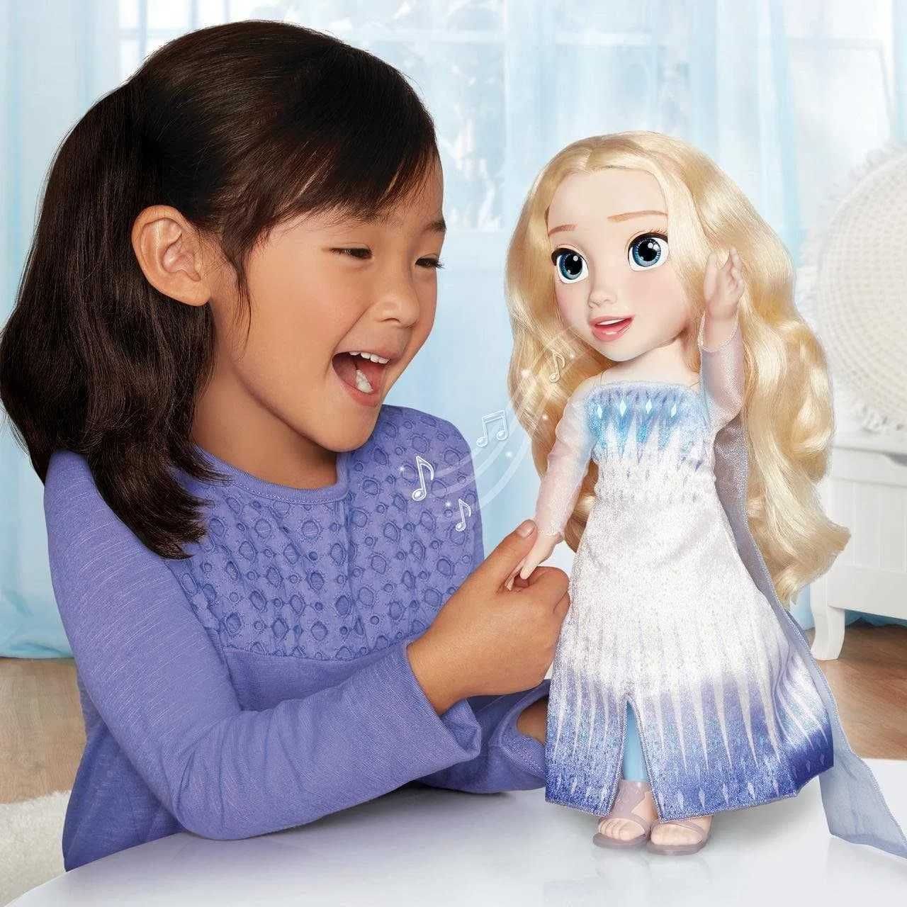 Интерактивная Брэндовая Кукла Эльза Hasbro поёт сияет Новая