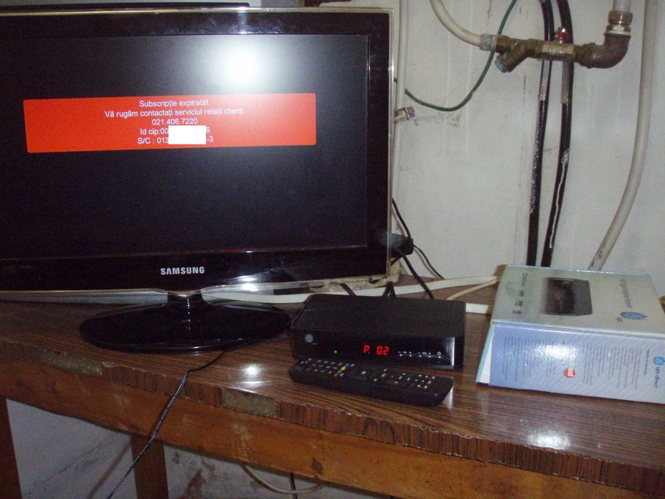 Receptor satelit HD (HDMI + Euroscart) Kaon CO3600 Focus Sat la cutie