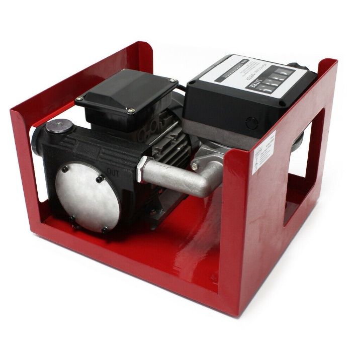 Pompa transfer motorina 100L/MIN cu contor si filtru decantor