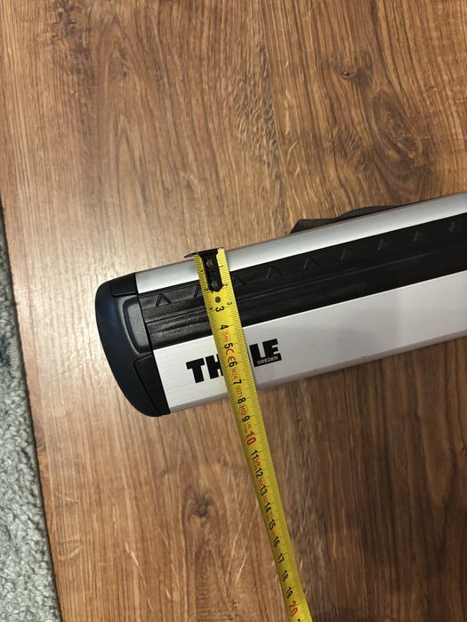 Thule Evo WingBar raised rail - bare auto transversale portbagaj