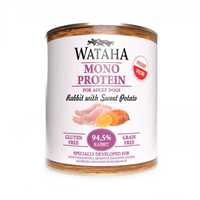 Conserva Wataha Caine Adult, 94,5% Carne, Iepure&Cartof Dulce,800g