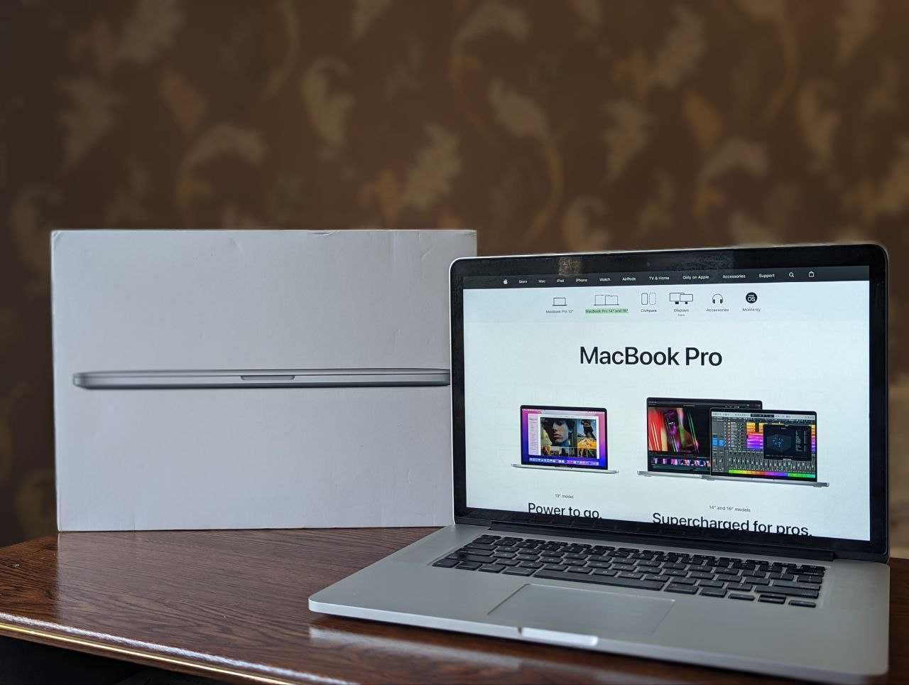 Macbook Pro 15" (i7, 16gb, 256 gb)2015 Mid (Коробка + документы)