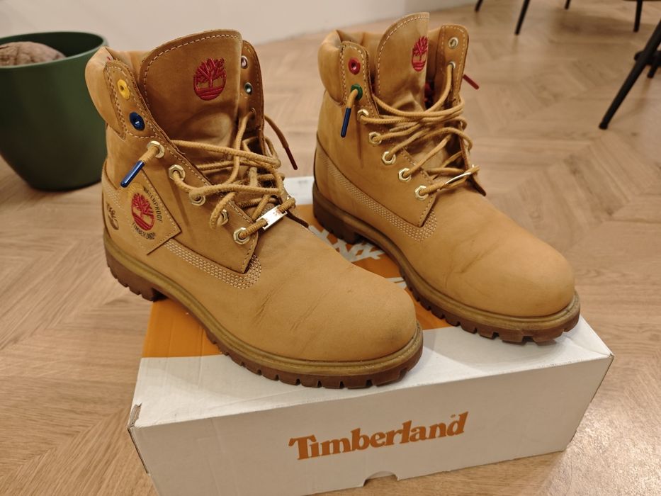 Непромокаеми боти Timberland от набук