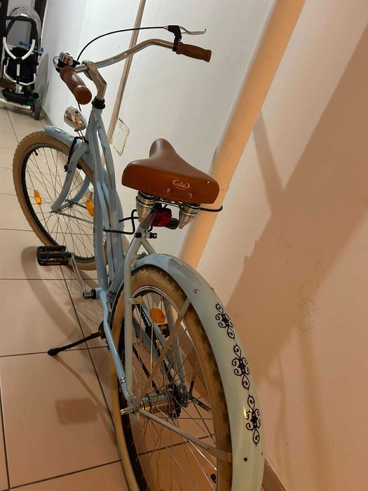 Bicicleta turcoaz femei